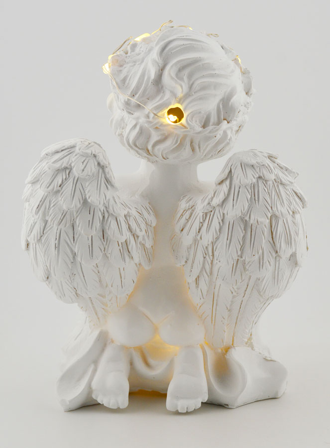 Ange Lumineux en Prière - 16cm (pic 4)