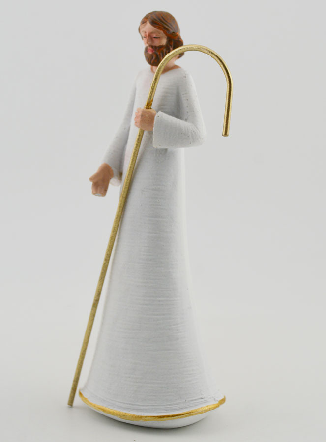 Sainte Famille Moderne Blanc & Or - 12cm (pic 3)