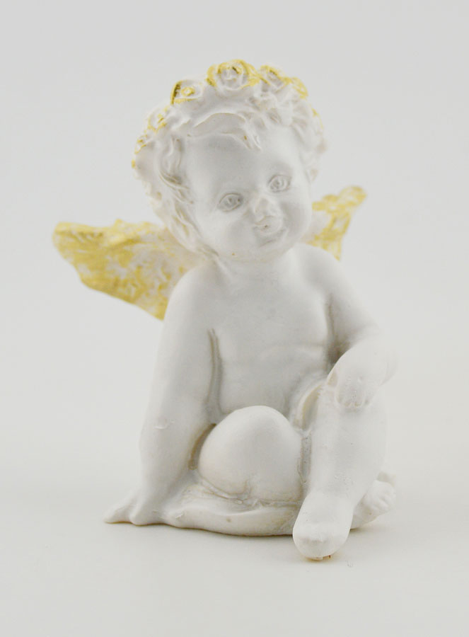 Lot de 3 Petits Anges Assortis - 6cm (pic 4)