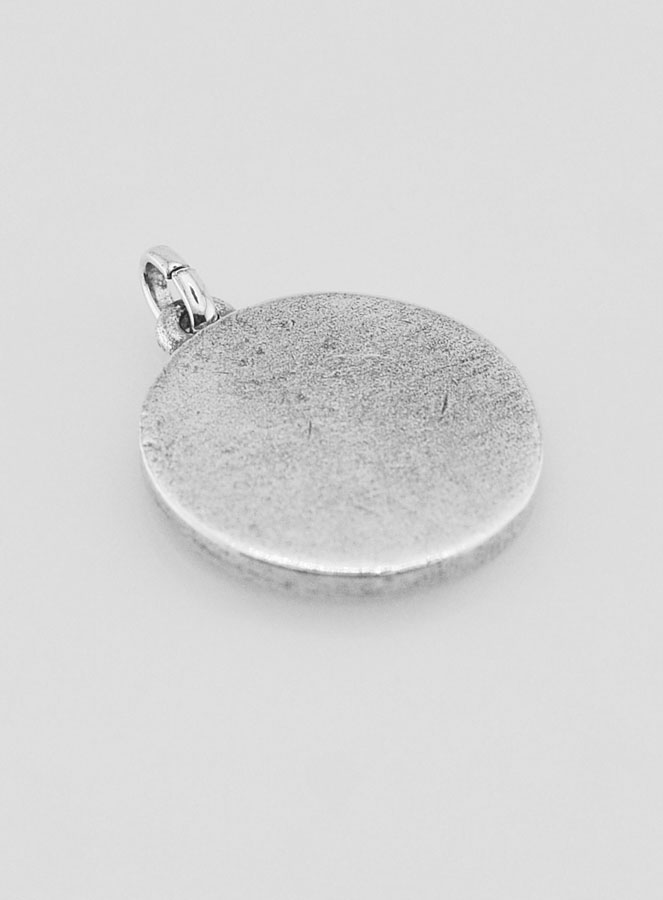 Médaille Saint Esprit en Argent 925 Plaqué - 18mm (pic 4)
