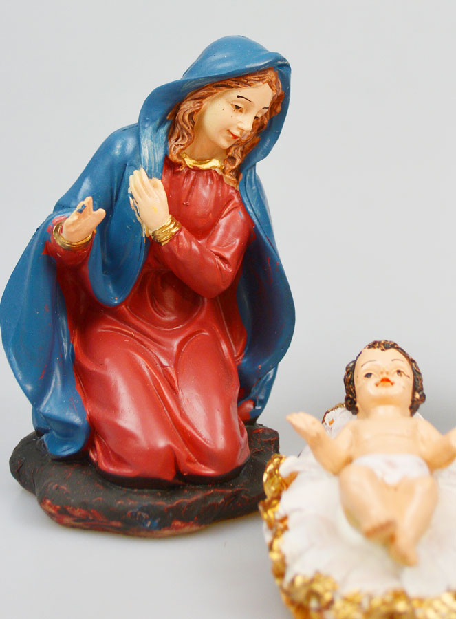 Crèche de Noël Santons Nativité - 19cm (pic 3)