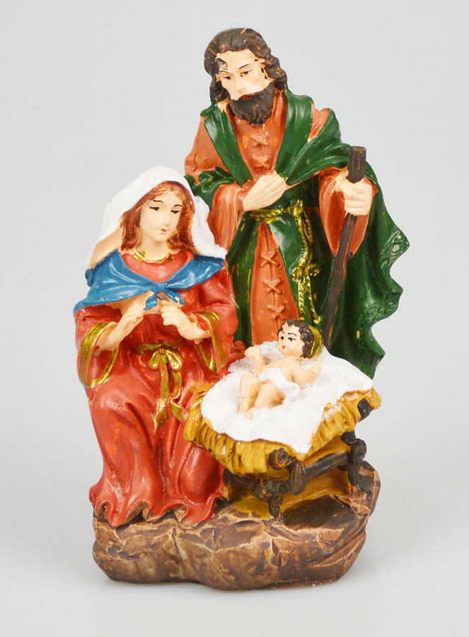 Crèche de Noël Nativité - 16cm (pic 1)