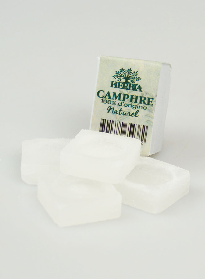 Camphre Naturel en Cube Label Ecocert - 18g (pic 3)
