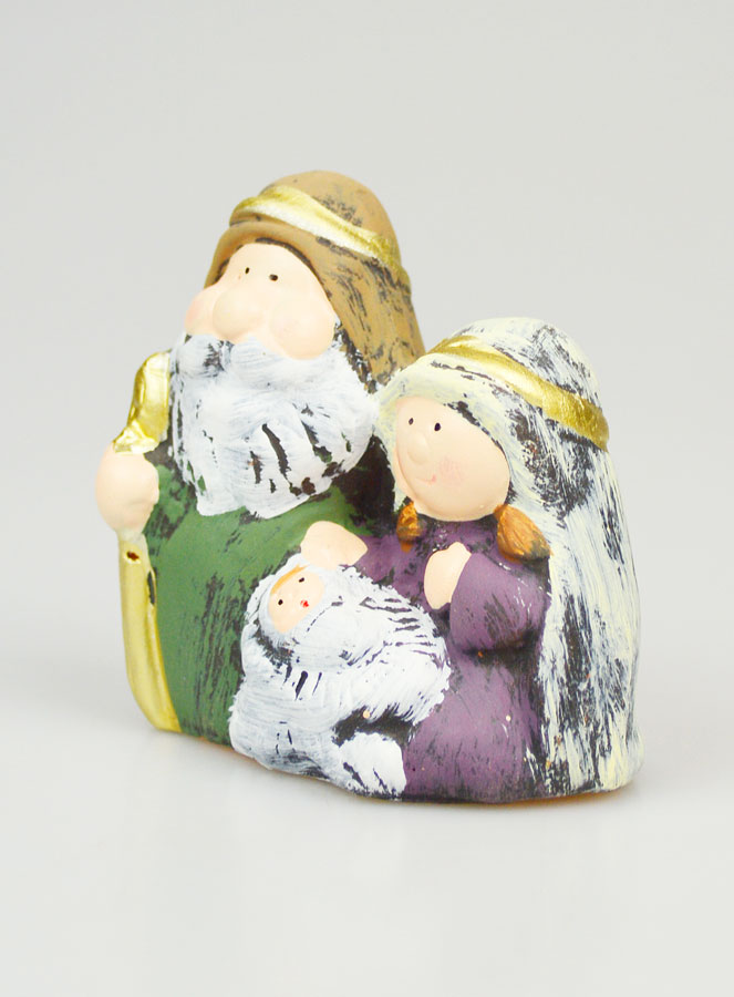 Crèche Nativité de Noël - 7,5cm (pic 2)