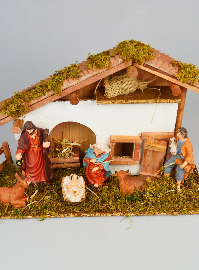 Crèche de Noël 6 Santons - 40cm (pic 2)