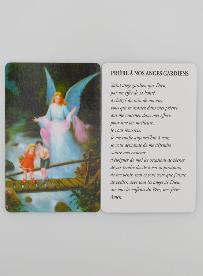 Carte de prière Ange-Gardien (pic 3)