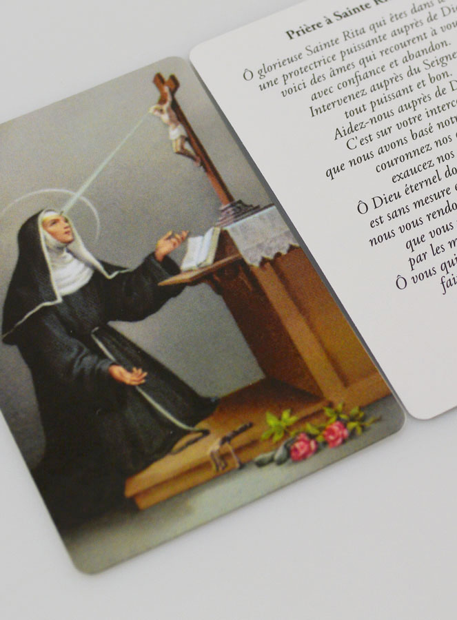 Carte de prière Sainte Rita (pic 4)