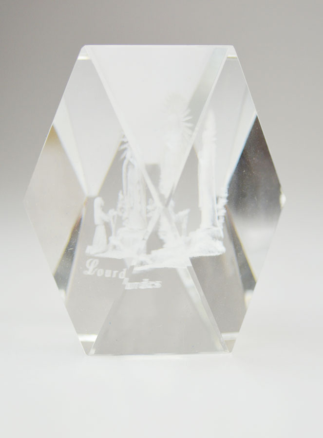 Cadre Icône Laser de Lourdes (pic 3)