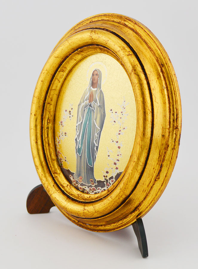 Icone Religieuse Notre Dame de lourdes (pic 2)