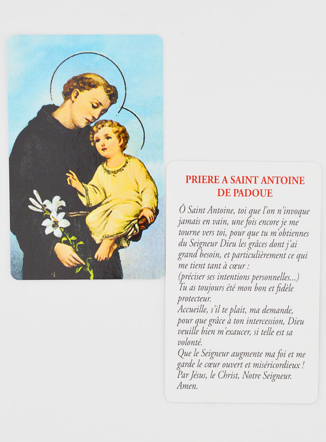 Carte de Prière Saint Antoine (pic 3)