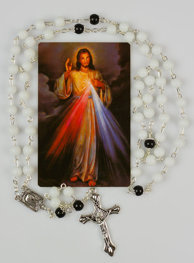 Chapelet Divine Miséricorde en Perles (pic 1)
