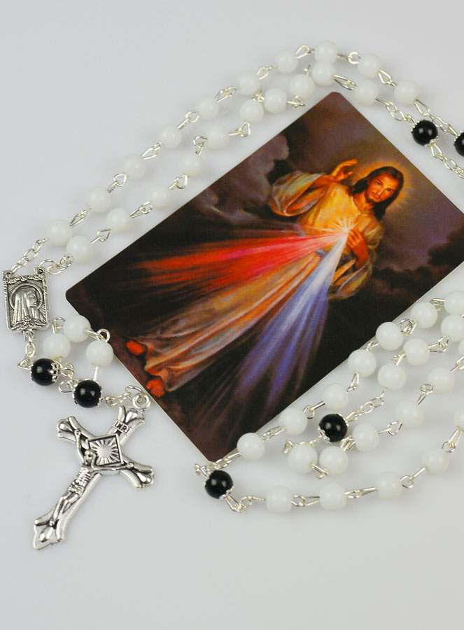 Chapelet Divine Miséricorde en Perles (pic 2)
