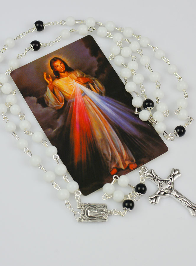 Chapelet Divine Miséricorde en Perles (pic 3)