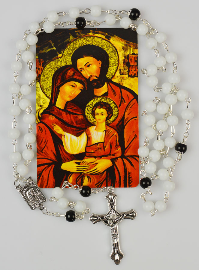 Chapelet Sainte Famille en Perles (pic 1)