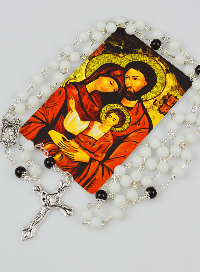 Chapelet Sainte Famille en Perles (pic 2)