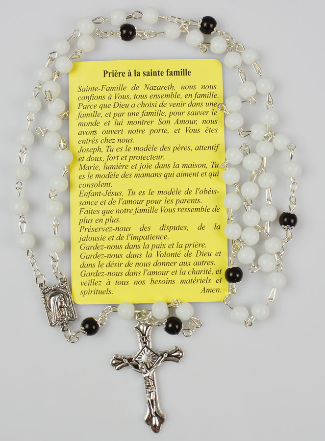 Chapelet Sainte Famille en Perles (pic 4)
