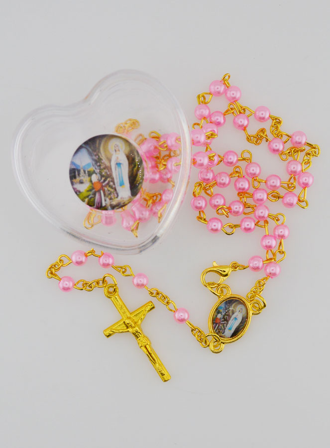 Chapelet Nacre Rose Femme (pic 3)