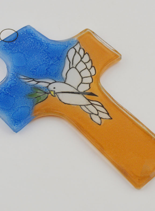 Croix Esprit Saint en Verre (pic 4)