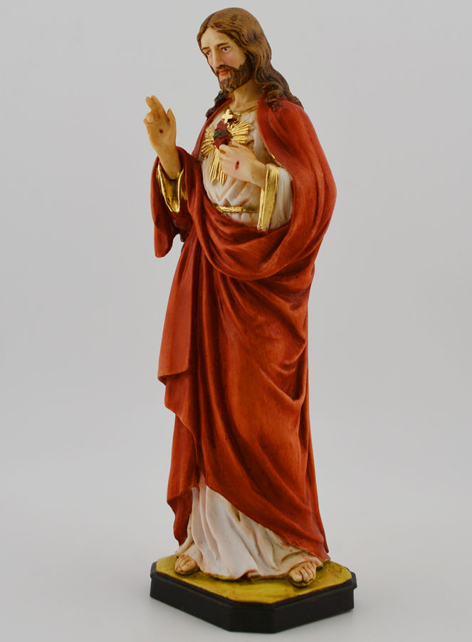 Statue Jésus-Christ Sacré Coeur (pic 2)