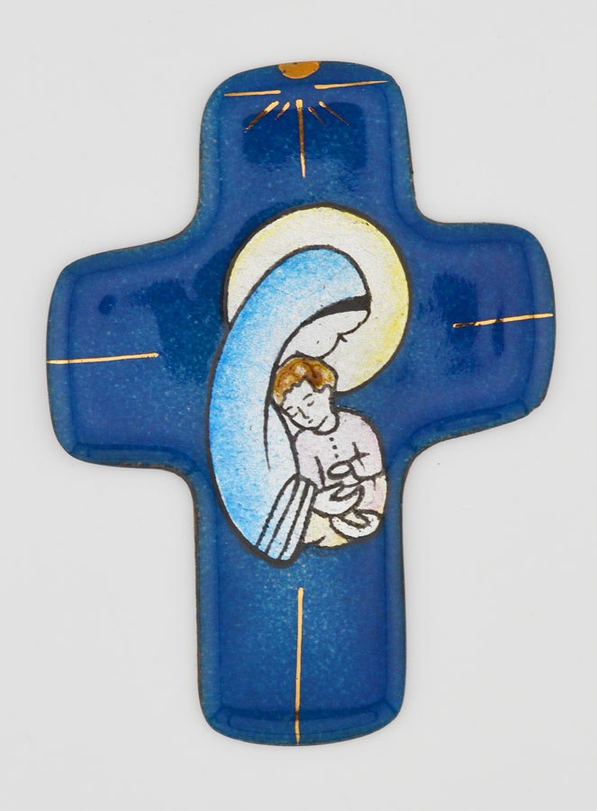 Croix Maternité Vierge Marie Emaux du Liban (pic 1)