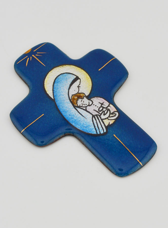 Croix Maternité Vierge Marie Emaux du Liban (pic 3)