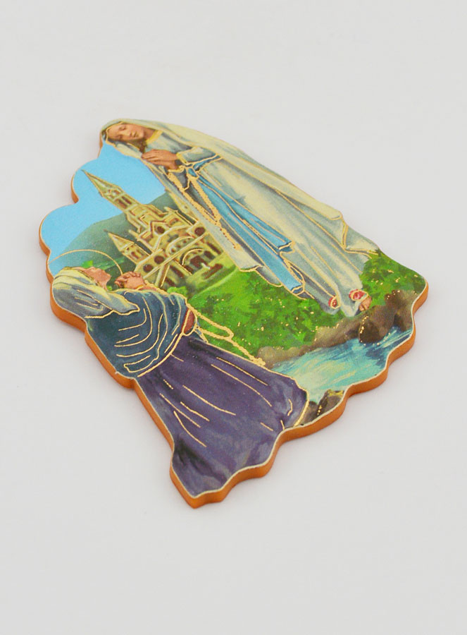 Magnet Notre Dame de Lourdes et Sainte Bernadette (pic 3)