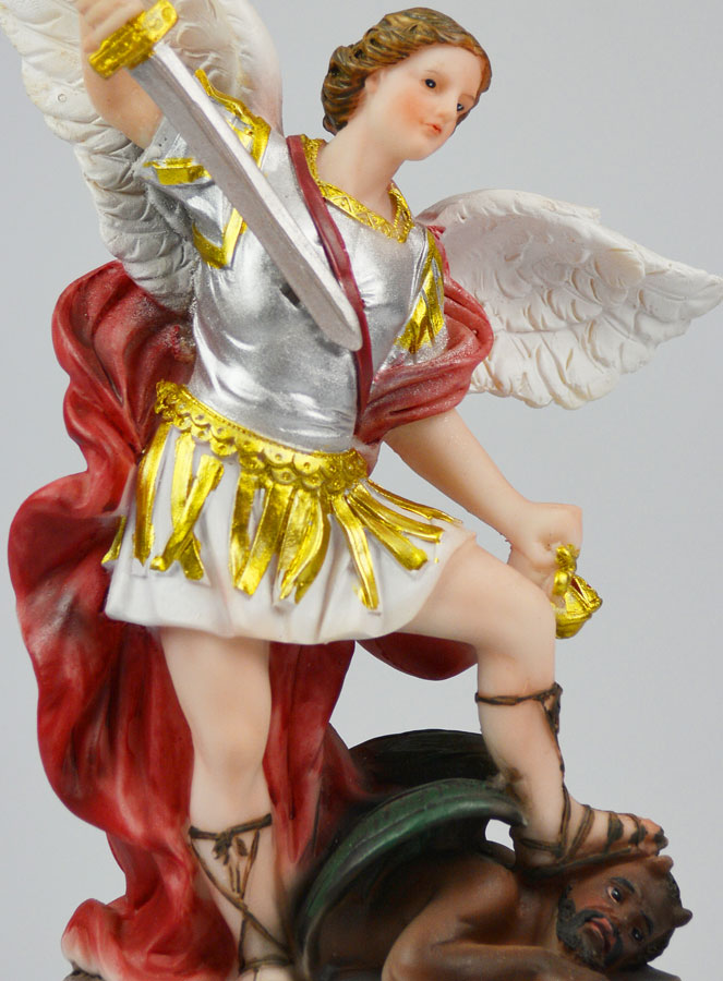 Statue Saint Michel 20cm (pic 3)