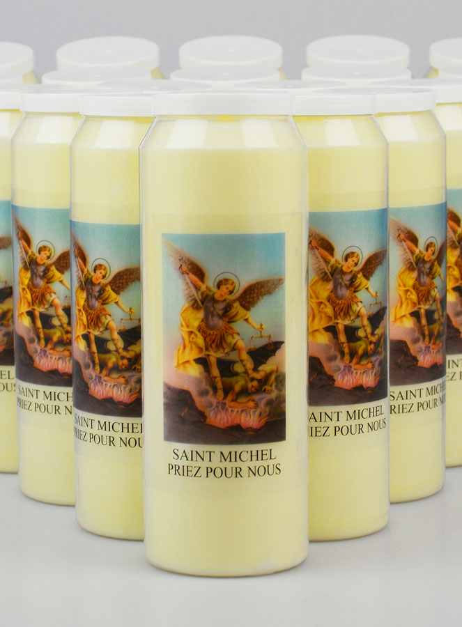 Lot de 20 Bougies de Neuvaine Saint Michel Archange (pic 3)