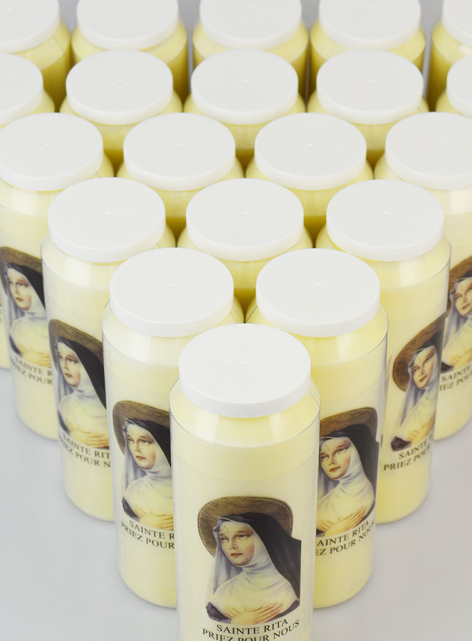 Lot de 20 Bougies de Neuvaine Sainte Rita (pic 4)