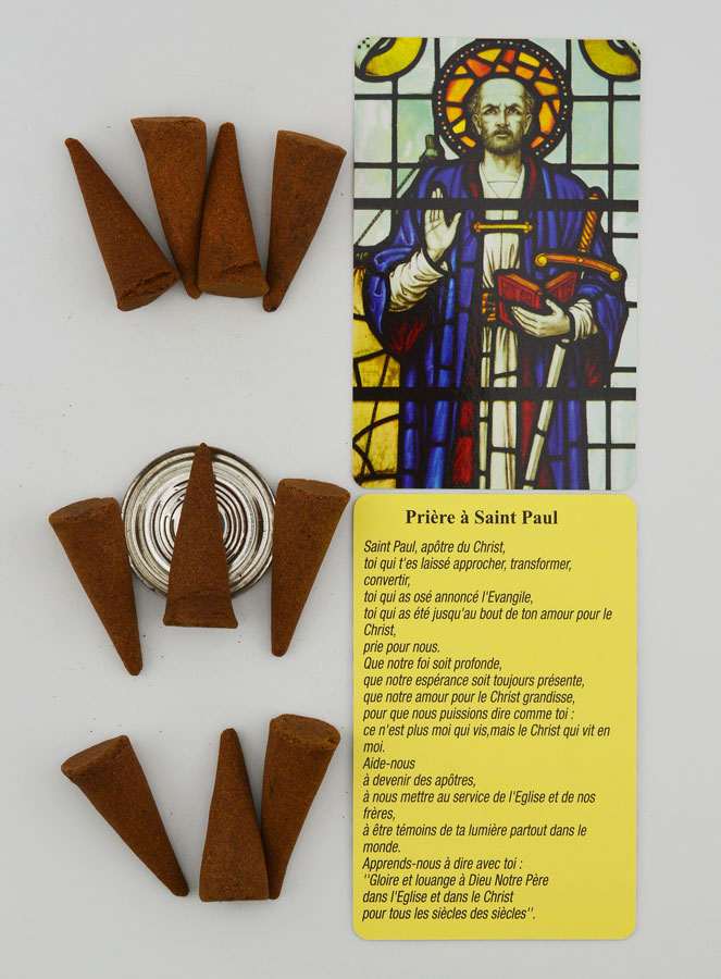 Encens Saint Paul Apôtre en Cones (pic 1)