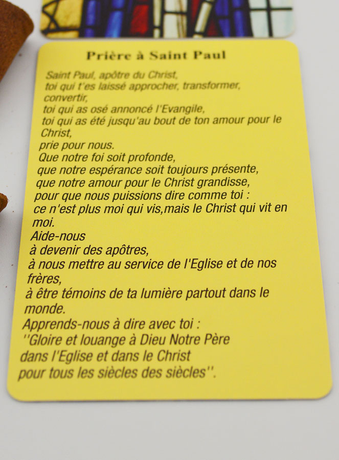 Encens Saint Paul Apôtre en Cones (pic 3)