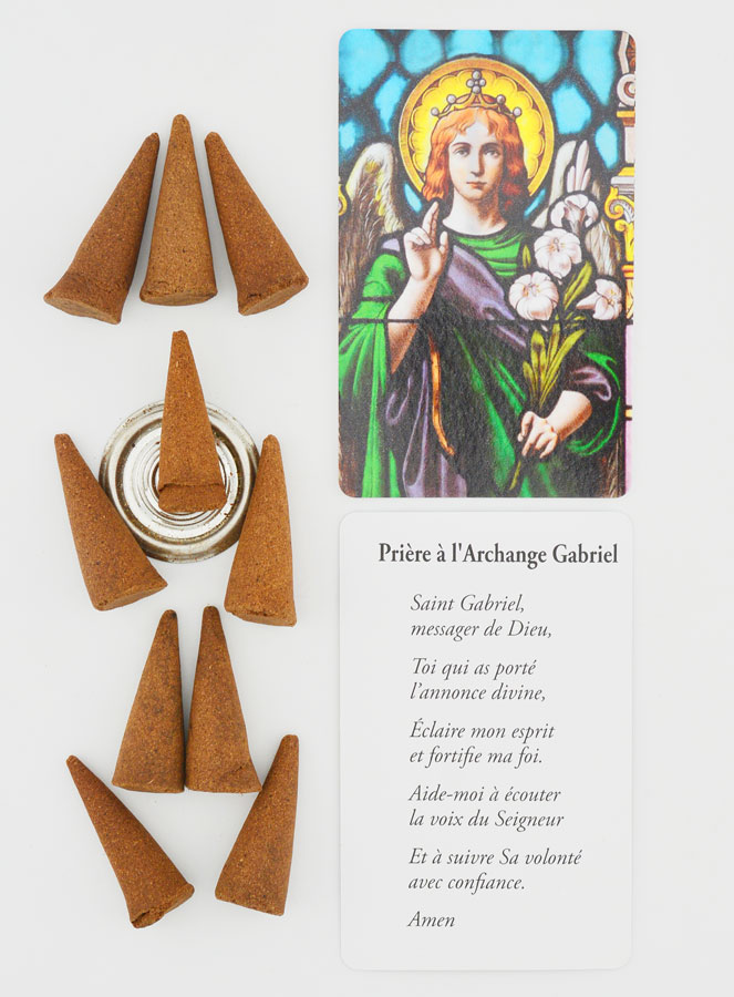 Encens Ange Gabriel en Cones (pic 1)