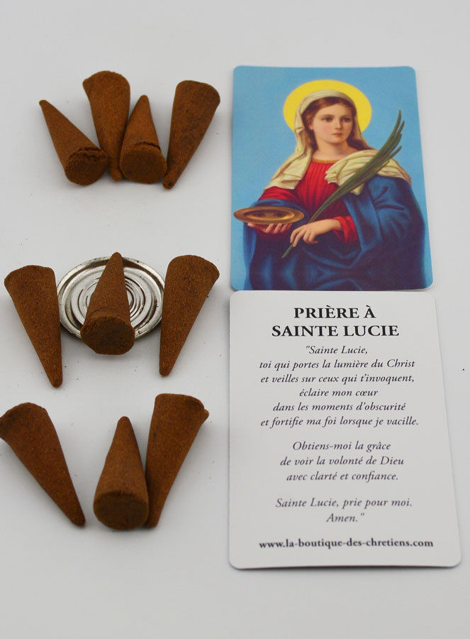 Encens Sainte Lucie en Cones (pic 2)