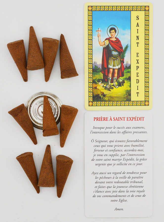 Encens Saint Expédit en Cones (pic 1)