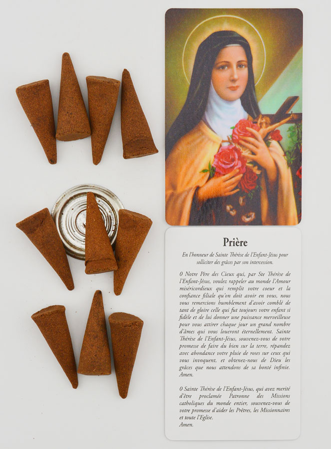 Encens Sainte Thérèse en Cones (pic 1)