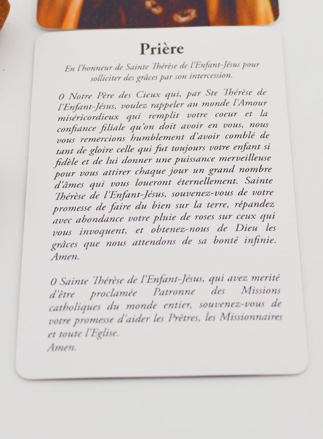 Encens Sainte Thérèse en Cones (pic 3)