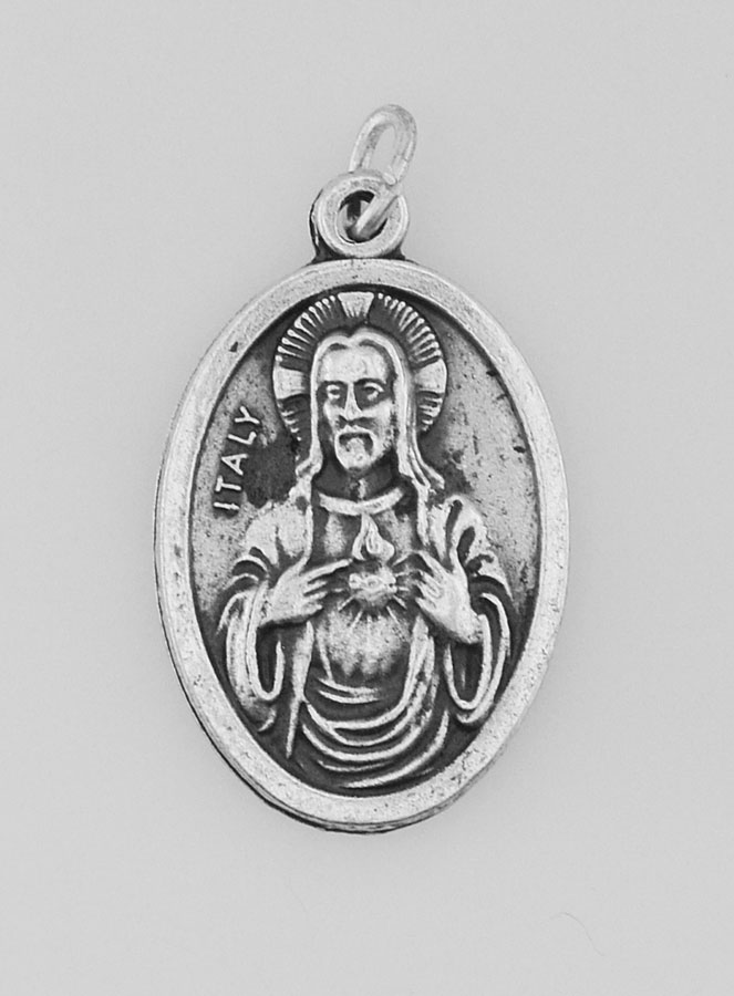 Médaille Religieuse du Scapulaire Argentée (pic 1)