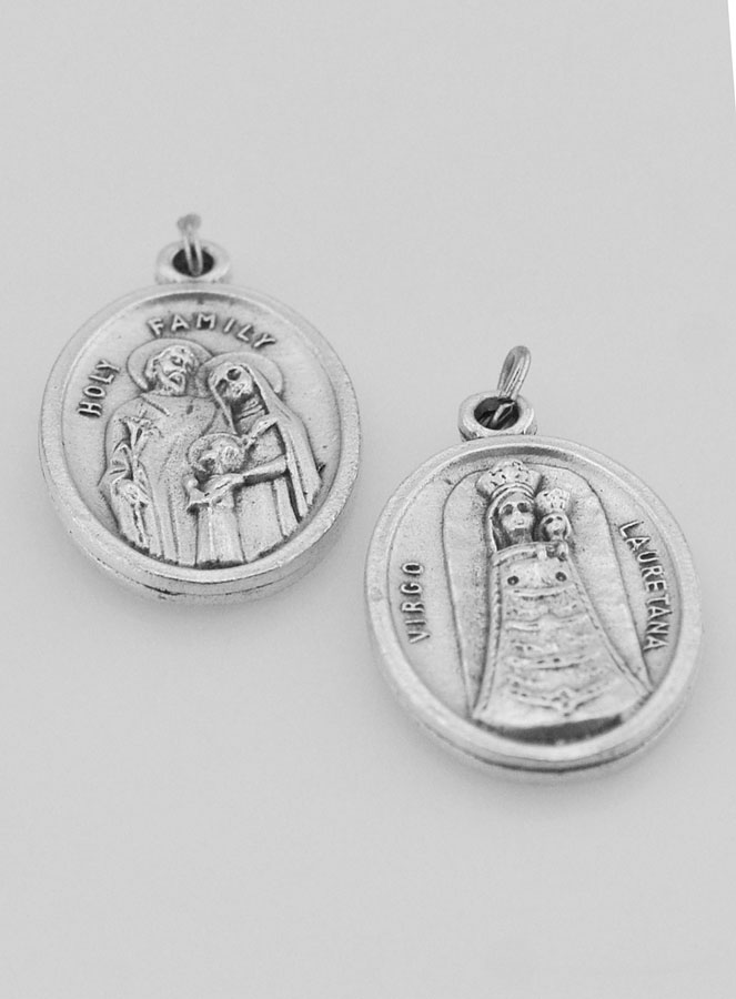 Médaille Religieuse Sainte Famille Argentée (pic 4)