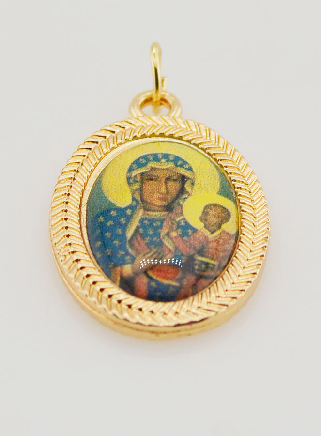 Médaille Religieuse la Vierge Noire de Czestochowa (pic 2)