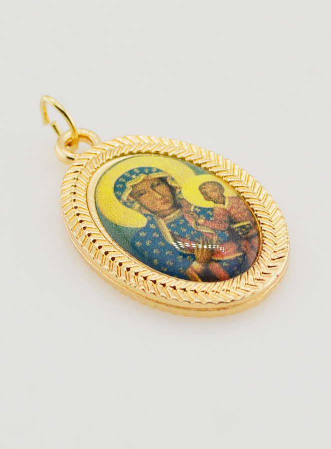 Médaille Religieuse la Vierge Noire de Czestochowa (pic 3)