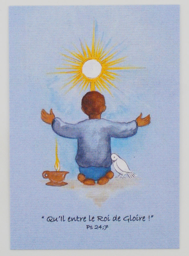 Carte de Baptême - Le Roi de Gloire (pic 1)