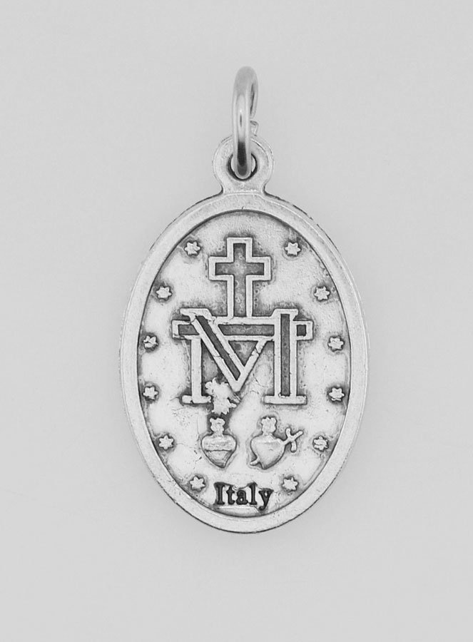 Médaille Miraculeuse Métal Argenté (pic 2)