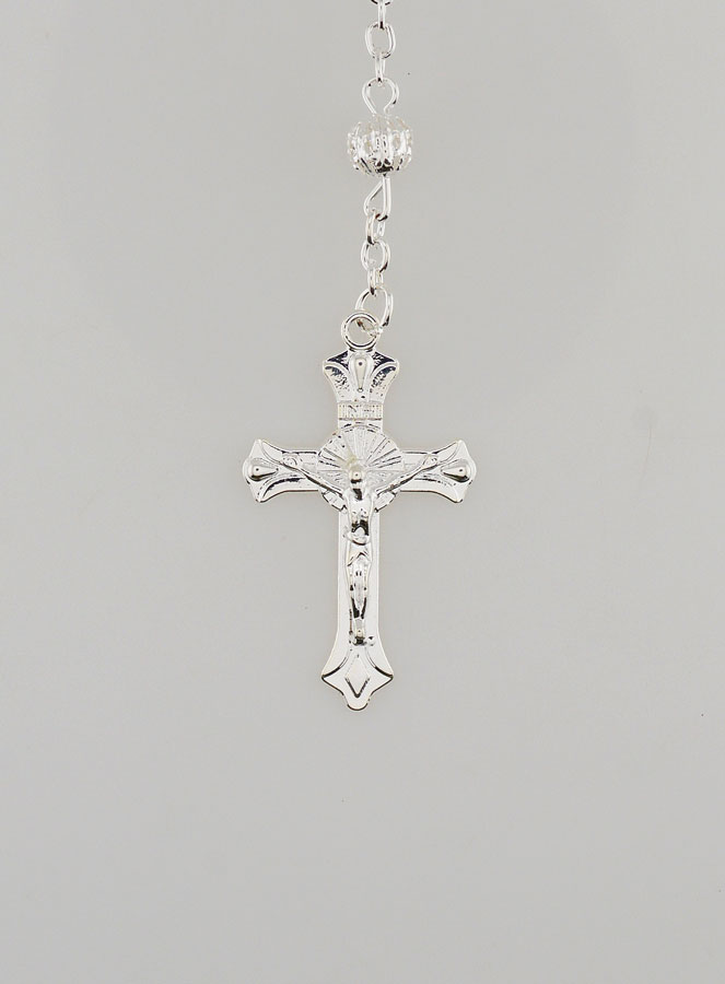 Chapelet Homme Argent Mode Fashion (pic 3)