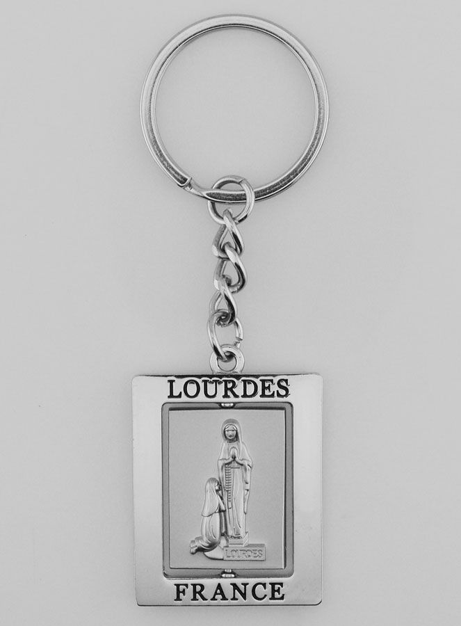 Porte clés St Christophe et Lourdes (pic 1)