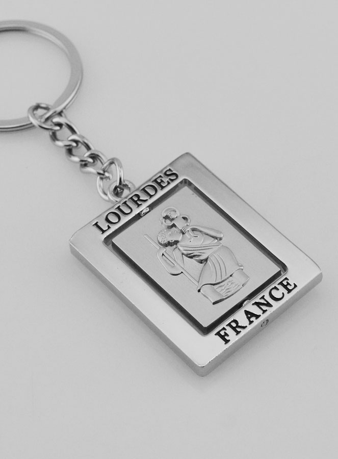 Porte clés St Christophe et Lourdes (pic 3)