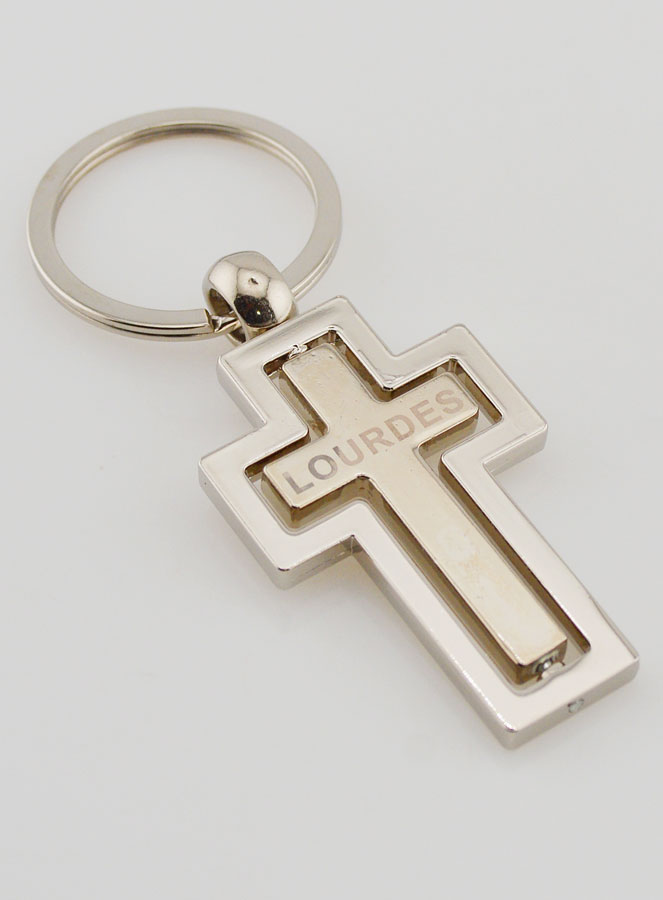Porte clés Croix de Lourdes (pic 3)