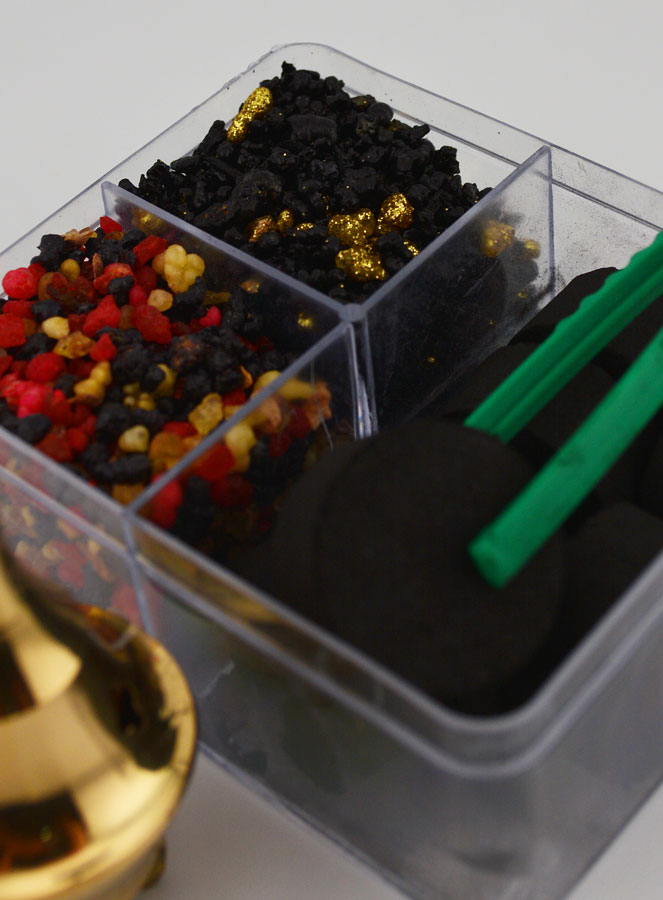 Coffret Encens + Charbon + Brûle-encens (pic 4)
