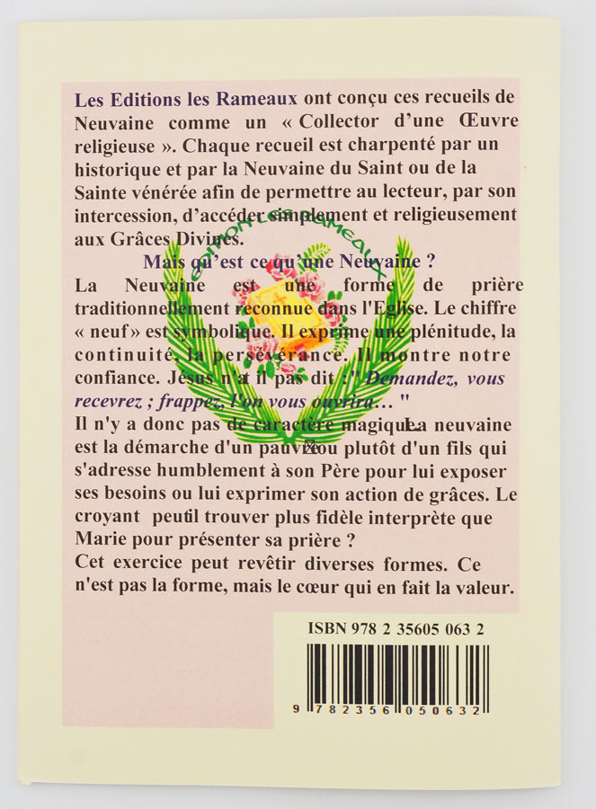 Livret de Neuvaine Pour les Malades en Détresse (pic 2)