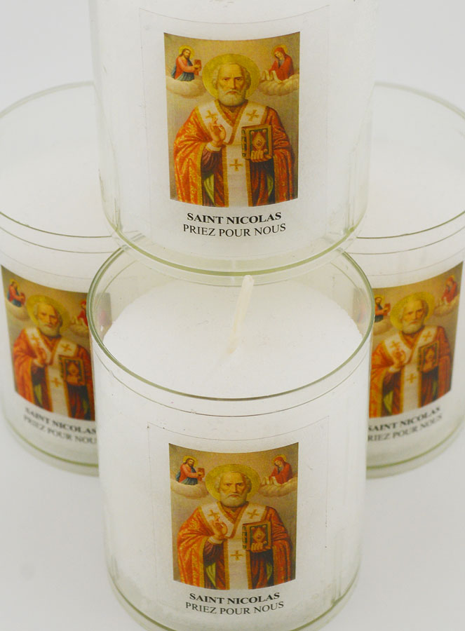 4 Bougies Veilleuses Saint Nicolas (pic 4)