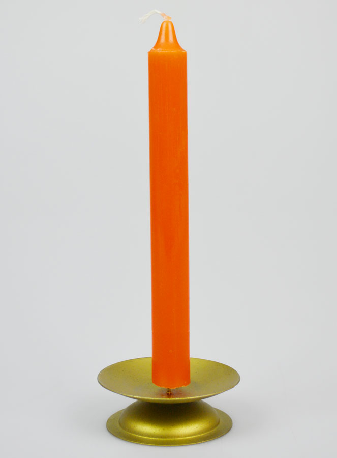 Bougie Teintée Masse Orange (pic 1)